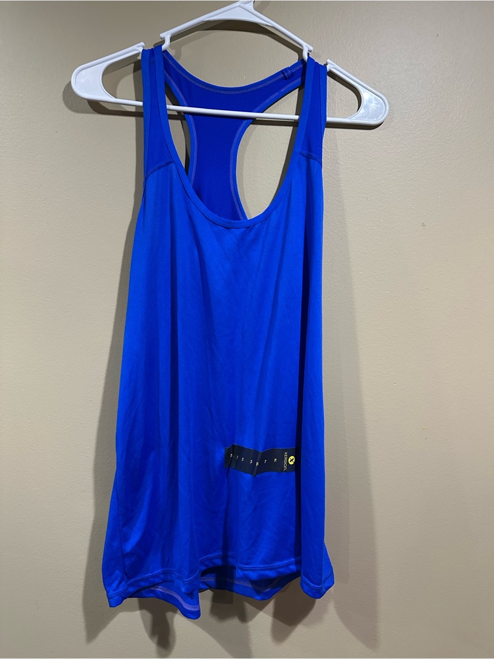 Xersion Royal Blue Racerback Tank Top